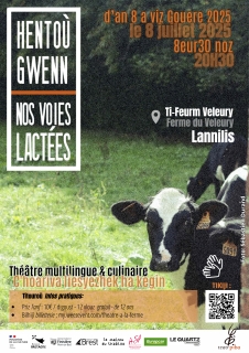 Spectacle "Hentoù gwenn / Nos voies lactées" - Teatr Piba