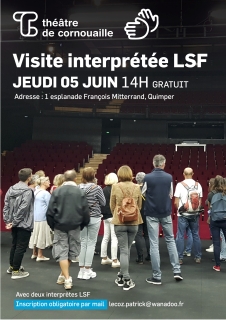 Visite au théâtre de Cornouaille - Théâtre de Cornouaille