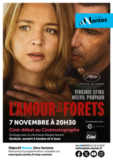 Ciné-débat "L'amour et les forêts" - Direction égalité - Ville de Nantes