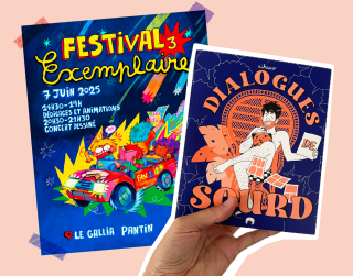 Dédicace de Dialogues de sourd avec Nikesco – Festival Exemplaire - Nikesco