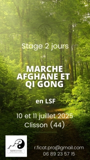 Stage Qi Gong et Marche Afghane en LSF - Équilibre en Corps
