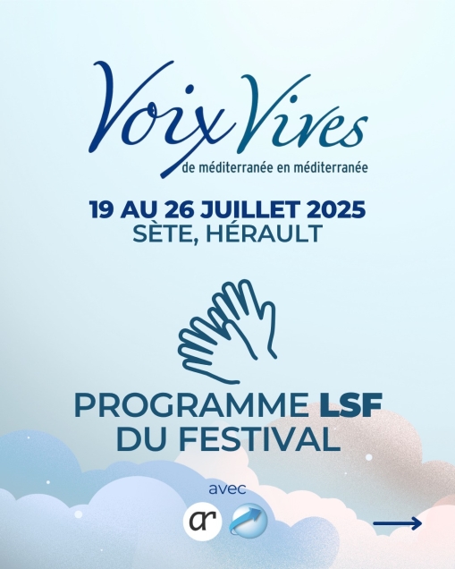 Festival de poésie "Voix Vives" à Sète
