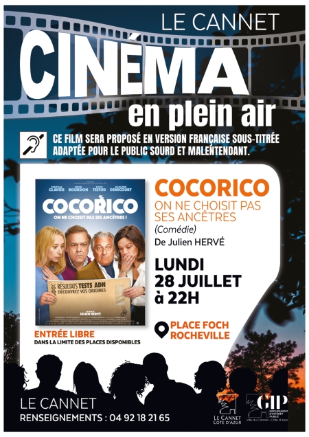 Cinéma En plein Air – “Cocorico”