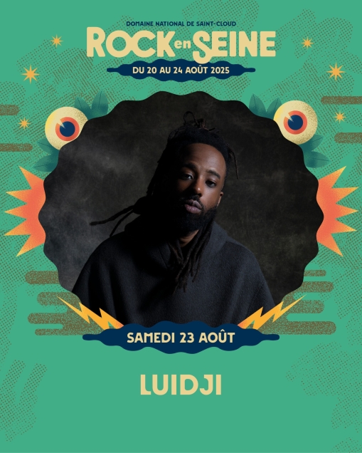 Concert de LUIDJI -  Festival du Rock-en-Seine