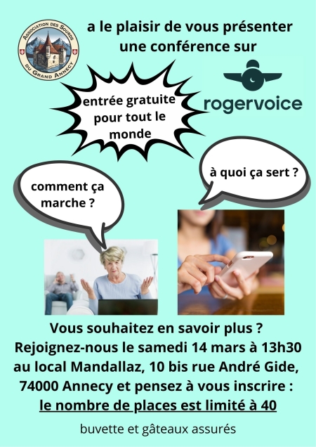 CONFERENCE ROGER VOICE