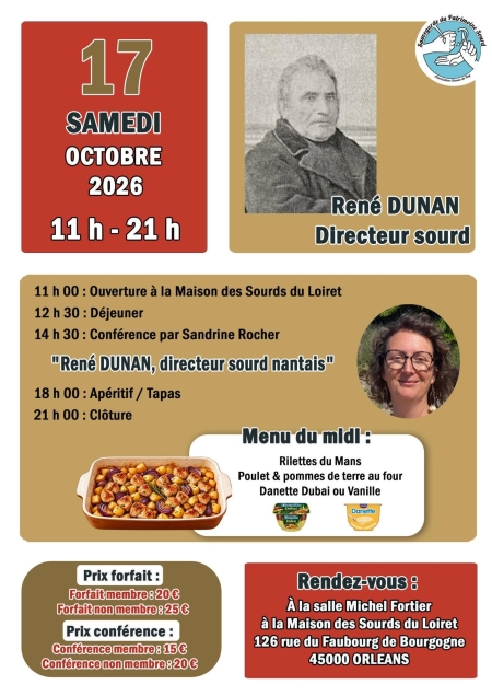 René Dunan - Directeur Sourd