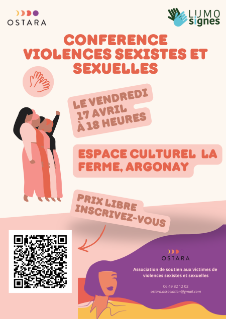 Conférence sensibilisation violences sexistes et sexuelles
