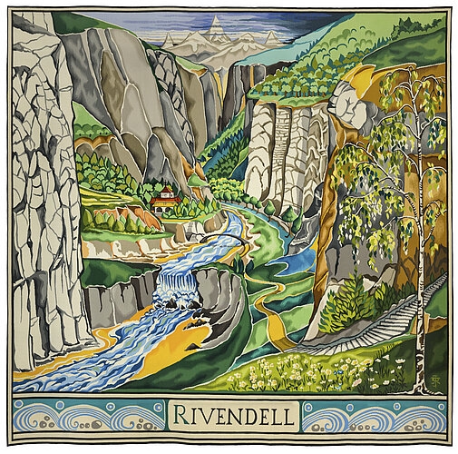 Parcours Commenté en LSF : Aubusson tisse Tolkien